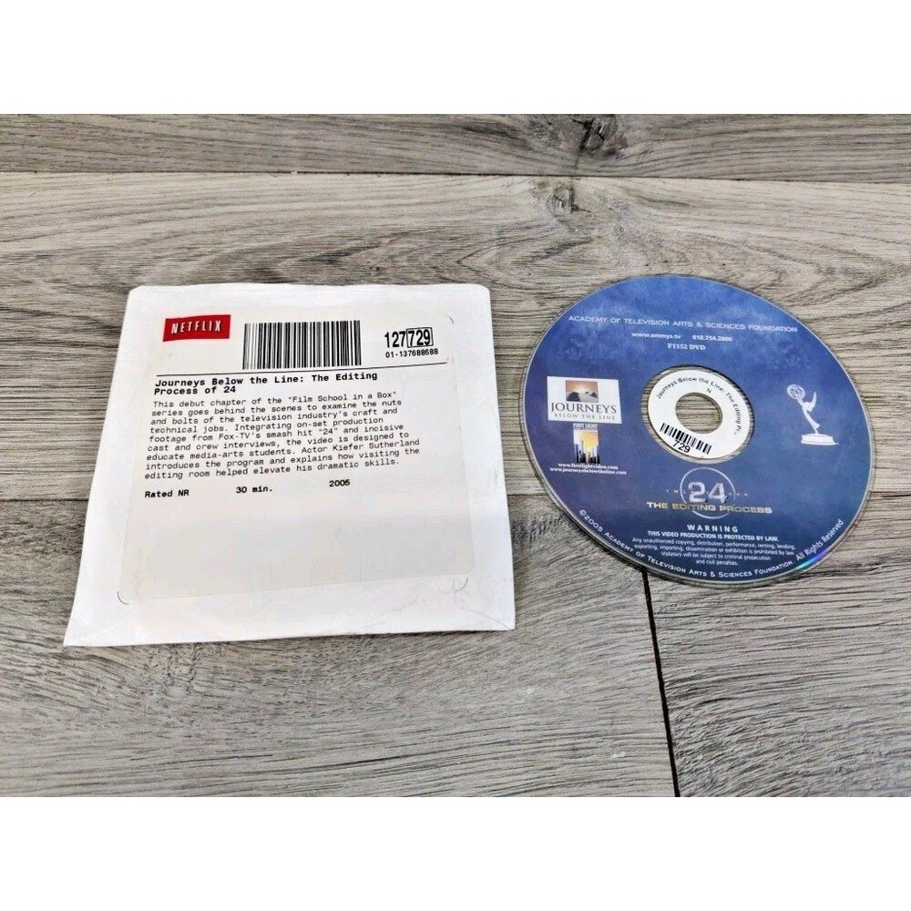 PRO EDITING PROCESS 24 Series Kiefer Sutherland-Journeys Below The Line Netflix